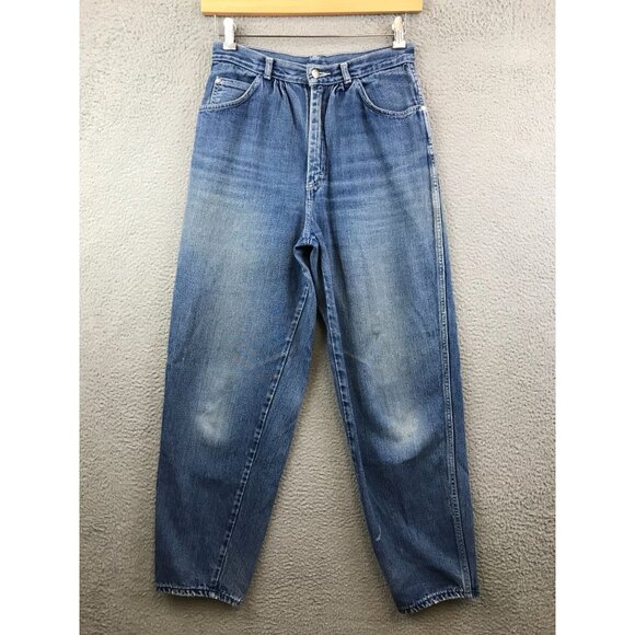 Vintage Gitano Womens High-Waisted Relaxed Fit Jeans Size 14 100% Cotton - Picture 2 of 15